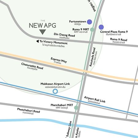 New Apg Apartment Bangkok Zewnętrze zdjęcie